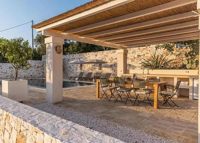 Сasa de vacaciones Magical Trulli Complex With Private Pool *